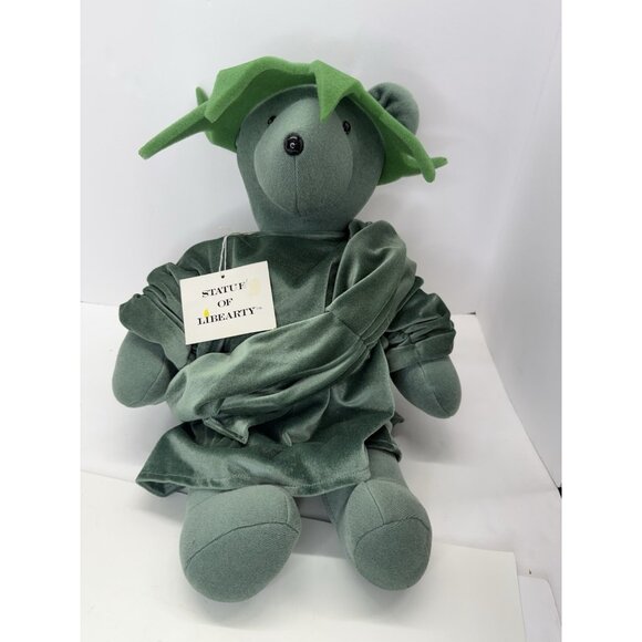 Vintage North American Bear Statue of Libearty 1985 VIB Collection Bear Tag 21” - Picture 1 of 13